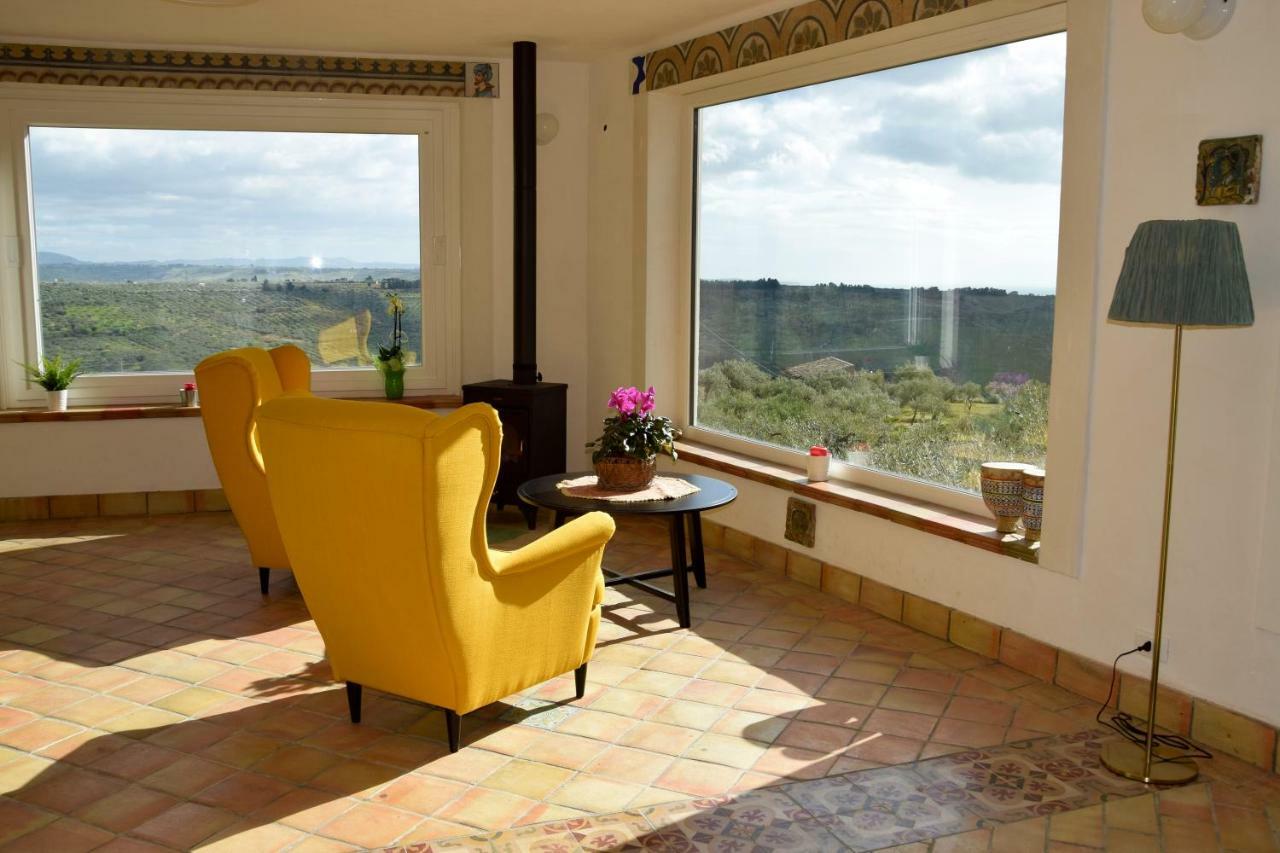 Villa Immersa In Oliveto Vista Mare Шака Екстериор снимка