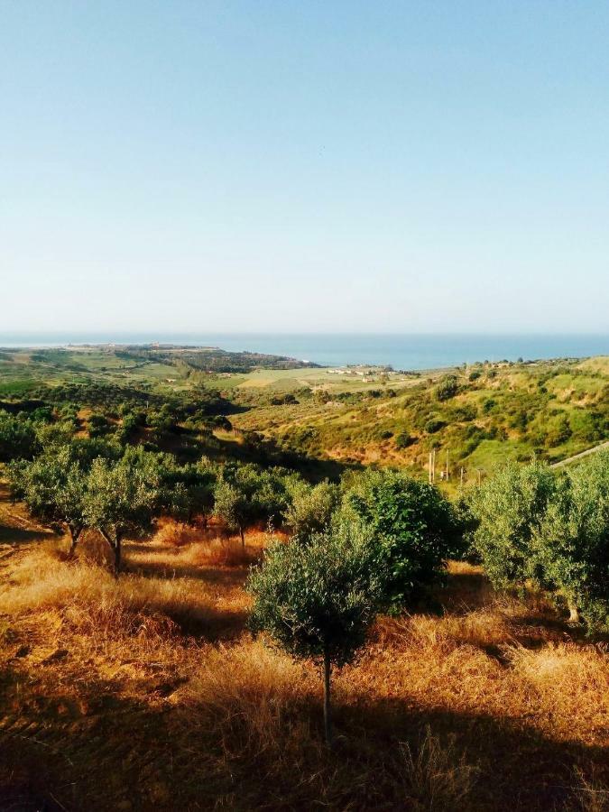 Villa Immersa In Oliveto Vista Mare Шака Екстериор снимка