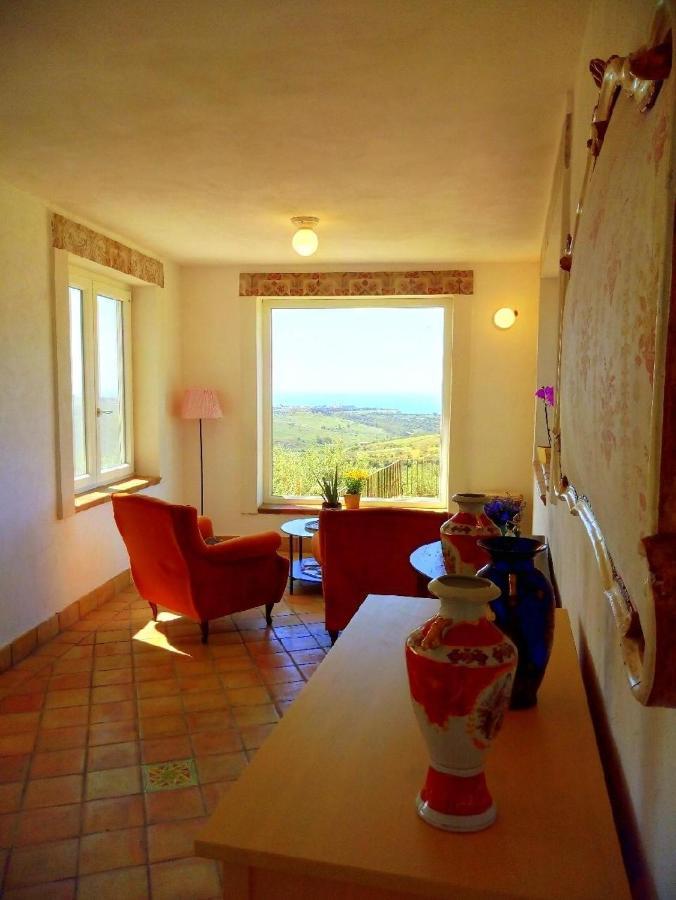 Villa Immersa In Oliveto Vista Mare Шака Екстериор снимка